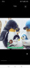 YOUNGDESIGN 母子企鵝公仔毛絨玩具玩偶 企鵝早教布娃娃 女友禮物 灰色 25cm 曬單實拍圖