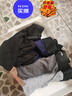 浪莎男士?jì)妊澞衅浇茄澝拶|(zhì)舒適透氣舒適抑菌中腰青年男式四角褲頭 經(jīng)典純色（4條禮盒裝） 175/XL碼 曬單實(shí)拍圖