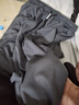 汐嘻褲子男夏季冰絲束腳哈倫褲商務(wù)休閑褲運動(dòng)學(xué)生寬松褲子 黑色+深灰 2XL-建議140-150斤左右 曬單實(shí)拍圖