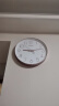 天王星（Telesonic） 挂钟客厅简约创意钟表现代时钟3D立体石英钟薄边免打孔家用挂表 玫瑰金（35厘米） 实拍图