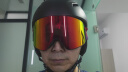 VOLOCOVER 专业滑雪头盔 一次成形 通风设计摩托 轮滑 安全 头盔带通风孔男女儿童单双板雪盔 黑色 L 码（56-59） 根据头围选择尺码 实拍图