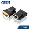 ATEN宏正 VE066 DVI轉(zhuǎn)Gat 5e或Gat 6轉(zhuǎn)接頭 網(wǎng)線轉(zhuǎn)DVI連接顯示器 DVI延長(zhǎng)器支持熱插拔可延長(zhǎng)20米工業(yè) 曬單實(shí)拍圖