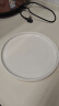 华青格西餐盘10英寸牛排盘子碟子1只装包边设计 520浪漫晚餐专用 晒单实拍图