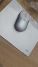 小米（MI）便携鼠标2 4档DPI调节 金属质感 双模连接 轻薄圆润 笔记本办公 无线鼠标 银色 实拍图