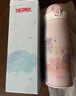 膳魔師（THERMOS）不銹鋼保溫杯女士芭蕾系列便攜咖啡杯子高顏值情侶水杯生日禮物 詩(shī)意紫 400ml 保溫杯 曬單實(shí)拍圖