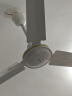 美的（Midea） 吊扇家用客厅电风扇轻音铁叶大风力宿舍工厂楼顶扇吸顶风扇 白色 FC120-BA（48寸/1.2米） 实拍图