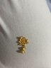 中國黃金（CHINA GOLD）足金花絲蓮花吊墜女兩世歡黃金項鏈好運蓮蓮掛墜教師節禮物送女友 【今/次日達】蓮花吊墜【配S925鏈】約1.3g 曬單實(shí)拍圖