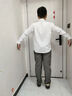 衣諾坊男童西服褲子灰色兒童背帶褲休閑長(zhǎng)褲子 灰色：長(zhǎng)褲 170CM 曬單實(shí)拍圖