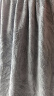 京东京造 5A级抗菌浴巾 290g加厚云柔速干柔软成人珊瑚绒男女大浴巾 灰色 实拍图