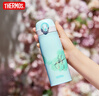 膳魔師（THERMOS）不銹鋼保溫杯女士芭蕾系列便攜咖啡杯子高顏值情侶水杯生日禮物 詩(shī)意紫 400ml 保溫杯 曬單實(shí)拍圖