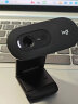 罗技（Logitech）C505e 高清摄像头 电脑笔记本台式机摄像头 视频会议网课摄像头 720p 带麦克风 实拍图
