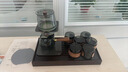 唐豐懶人玻璃自動(dòng)茶具套裝輕奢高檔小型家用辦公防燙耐熱泡茶神器整套 幾何中+小可泡茶器鉛灰+小環(huán)6杯 曬單實(shí)拍圖