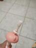 爱咔威（IKV）宝宝牙刷0-1-2-3岁半儿童硅胶软毛婴幼儿乳牙口腔清洁 粉-硅胶牙刷 实拍图
