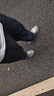 NOTHOMME戶(hù)外Teflon三防休閑褲騎行徒步撞色車(chē)線(xiàn)分割長(cháng)褲男 黑色 M 曬單實(shí)拍圖