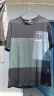 顶峰保罗（Dingfengbaoluo）短袖t恤男士夏季体恤纯棉宽松薄款上衣服男款21013黑色L 晒单实拍图