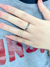 中國黃金（CHINA GOLD）S925銀枯木逢春情侶對(duì)戒男女一對(duì)銀飾指環(huán)節(jié)日生日禮物送愛人女友 情侶 枯木逢春對(duì)戒 曬單實(shí)拍圖