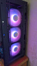 爱国者（aigo） D3黑色  散热器套装 3只装 电脑机箱风扇（ARGB幻彩灯效/小4pin智能温控/5v3针神光同步） 实拍图