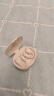兰士顿 蓝牙耳机 骨传导概念耳夹式无线开放不入耳 运动跑步骑行通话降噪 适用于苹果小米手机 米黄色 实拍图