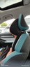 喬氏汽車(chē)頭枕車(chē)用護頸枕車(chē)內座椅靠墊頸枕一體枕邁巴赫特斯拉靠枕黑色 曬單實(shí)拍圖