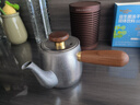 帝國(guó)（Diguo）小Q茶壺日式咖啡沖泡壺不銹鋼泡茶器家用咖啡茶兩用側(cè)把壺配濾網(wǎng) 做舊色 曬單實(shí)拍圖