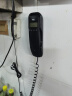 飞利浦(PHILIPS）电话机座机 固定电话 办公家用 壁挂机 桌壁两用 免电池  一键拨号TD2801黑色 实拍图
