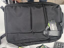 樂(lè )上（LEXON）商務(wù)15英寸筆記本電腦包雙肩包男士休閑手提出差雙層大容量背包 雙層黑色（有拉桿帶）1215N 曬單實(shí)拍圖
