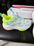 鴻星爾克兒童籃球鞋男童球鞋夏季校園運動(dòng)鞋賽場(chǎng)訓練籃球鞋 淺豆綠/圣尼藍 -偏小1碼 33 曬單實(shí)拍圖