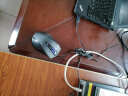 双飞燕（A4TECH）N-810FXS 有线鼠标静享轻音笔记本台式电脑办公鼠标 人体工学USB接口大手鼠标 绅士哑黑 晒单实拍图