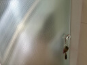 quatrefoil 家用磨砂玻璃贴纸静电无胶门窗卫浴贴膜90*200cm长虹纹（宽格） 实拍图