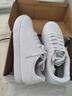 安踏（ANTA）板鞋女鞋2026新款春季滑板鞋女平底舒適休閑鞋女款白色運動(dòng)鞋子女 安踏白/灰 皮面防潑水 38 皮面防潑水 曬單實(shí)拍圖