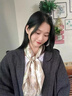 JIOESC真絲大方巾絲巾女新款送媽媽長(zhǎng)輩輕奢風(fēng)生日禮物高級(jí)感領(lǐng)巾母親節(jié) 香檳色小碎花 曬單實(shí)拍圖