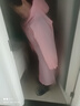 天堂傘加長(cháng)款雨衣男女士戶(hù)外徒步雨衣純色雨披全身連體易干便攜雨衣男女 加長(cháng)連帽風(fēng)雨衣（粉紅色） 曬單實(shí)拍圖