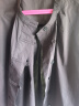无印良品（MUJI）女式棉宽版立领衬衫女士睡衣上衣单件家居服春秋纯棉全棉FD98CC3A 黑色 L（165/88A） 晒单实拍图
