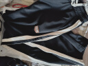 Foss Phil条纹裤子男春夏季运动潮牌宽松直筒阔腿休闲长裤271黑色L 晒单实拍图