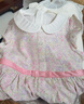 戴維貝拉（DAVE＆BELLA）兒童連衣裙夏裝公主裙洋氣女童裙子幼兒寶寶衣服夏季新款童裙 小碎花印花【現貨】 110 cm（建議身高100-110cm） 曬單實(shí)拍圖