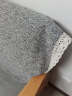foojo棉线编织沙发垫四季沙发罩巾靠背巾坐垫90*210cm典雅灰 实拍图