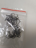 無上佳品 管付伊勢(shì)尼歪嘴魚鉤散裝魚鉤帶圈有倒刺海釣魚鉤帶孔魚鉤 50枚 3號(hào) 曬單實(shí)拍圖