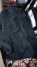 皮爾卡丹（pierre cardin）真絲長(zhǎng)袖襯衫女春秋季新款小個(gè)子時(shí)尚洋氣小衫高端桑蠶絲上衣顯瘦 黑色 3XL (125-135斤) 曬單實(shí)拍圖