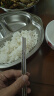 美厨（maxcook）316L不锈钢筷子 5双装分餐筷分色筷子家用创意餐具套装MCK8847 晒单实拍图