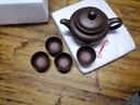 奈迅宜興大號(hào)容量紫砂茶壺純手工泡茶仿古壺功夫茶具套裝家用可倒立 小西施(送4杯 可倒立)黑色 150ml . 曬單實(shí)拍圖