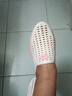 愷吉銳夏季白色厚底涼鞋女鏤空包頭洞洞鞋透氣沙灘鞋防水防滑護(hù)士鞋軟底 白色 38 曬單實(shí)拍圖