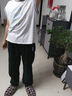 小港童男女童休閑褲夏季新款中大童秋季寬松工裝褲兒童春秋長(zhǎng)褲童裝褲子 深灰色 150 曬單實(shí)拍圖