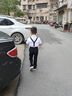 衣諾坊 六一兒童禮服套裝兒童演出服校服 中小學生花童合唱演出服裝 黑色男:短袖+長褲+背帶+領結(jié) 130 （建議體重42-54斤） 曬單實拍圖