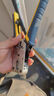 三堡HT-L2182R 專(zhuān)業(yè)級超五類(lèi)六類(lèi)網(wǎng)線(xiàn)鉗 水晶頭壓線(xiàn)鉗助力桿合金版 L2182R（送水晶頭）+HT-S501B 曬單實(shí)拍圖