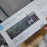 惠普（HP） 键盘机械手感键盘鼠标套装有线电竞游戏背光吃鸡笔记本台式电脑外设办公朋克网吧三件套 升级金属黑-彩光-旋钮调节 实拍图