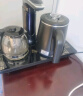 容声（RONGSHENG）全自动上水壶保温一体机桌泡茶电热烧水壶304不锈钢电茶壶盘茶几茶台煮茶器抽水烧水器茶具套装 包胶泡茶款 0.8L 实拍图
