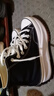匡威（Converse）女鞋 夏季新款Run Star Hike高幫帆布鞋流星厚底鞋休閑鞋 166800C 37 曬單實(shí)拍圖