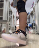 安德瑪（Under Armour）輕羽護膝專(zhuān)業(yè)運動(dòng)護膝籃球裝備男半月板關(guān)節跑步羽毛球膝蓋護具夏 【專(zhuān)業(yè)TPE墊片款】 黑色一只 L碼(建議130-150斤) 曬單實(shí)拍圖