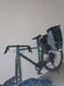 塔斯隊長(cháng)（TOSUOD）自行車(chē)騎行馱包山地車(chē)后尾包大容量便攜防水后貨架包單車(chē)旅行長(cháng)途裝備 硬殼PVC 黑色 50L 曬單實(shí)拍圖