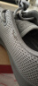 京东京造【Air strike超轻二代】男士运动休闲鞋透气软底网面鞋灰色41 实拍图